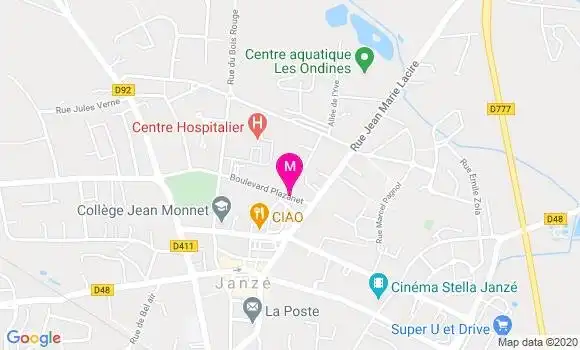 Localisation Dr Jacques Even