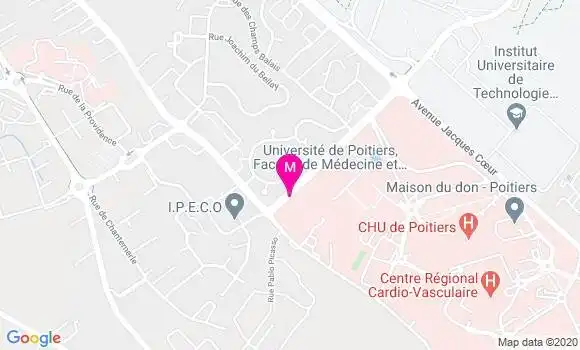 Localisation Dr Alexandre Gamet