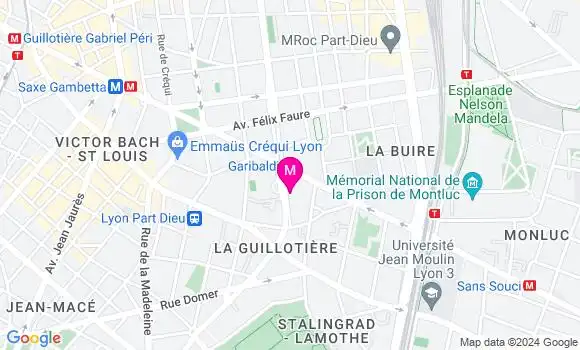 Localisation Dr Arnaud Pradel