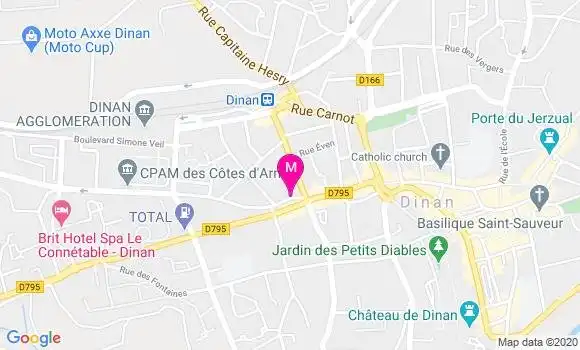 Localisation Dr Samuel Roger