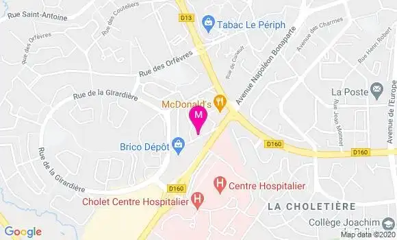Localisation Dr Corine Chaudon
