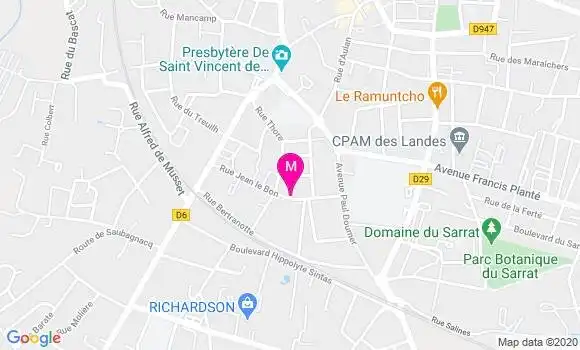 Localisation Dr Eric Donnet
