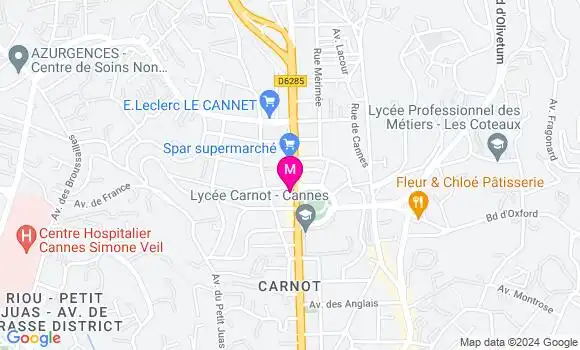 Localisation Dr Marc Serfaty