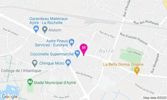 Localisation Dr Suzanne May Dandrieux