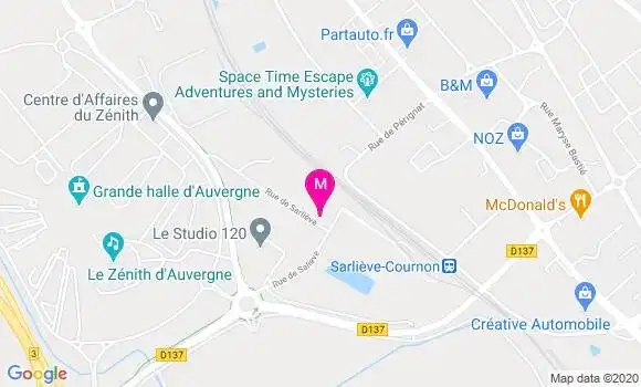 Localisation Dr Agnes Chassaing