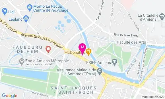 Localisation Dr Julie Sahnoune