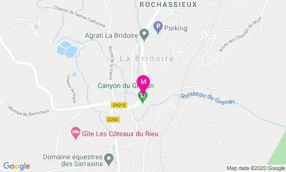 Localisation Dr Mathilde Favre