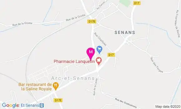 Localisation Dr Pierre Paul Roussel