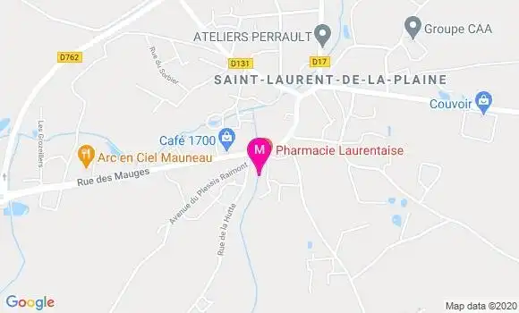 Localisation Dr Emeline Bazin