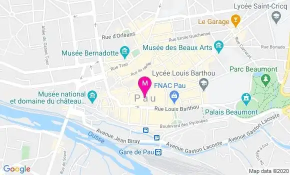 Localisation Dr Romain Vidou