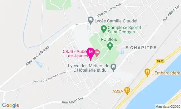 Localisation Dr Isabelle Hecker