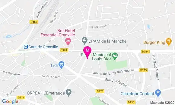 Localisation Dr Axel Fierain