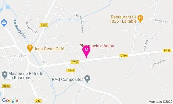 Localisation Dr Anne Isabelle Patin