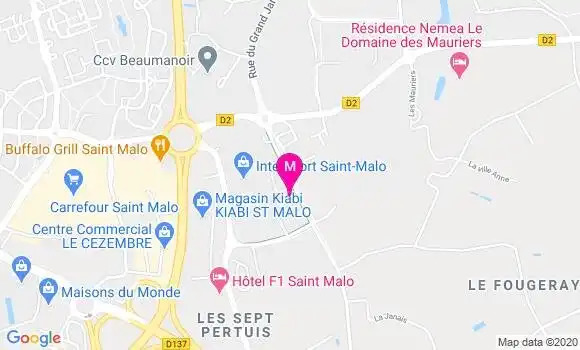 Localisation Dr Pierre Yves Le Guen