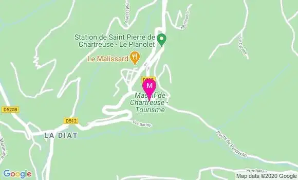 Localisation Dr Fanny Arnoux