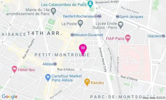 Localisation Dr Jessie Aouizerate