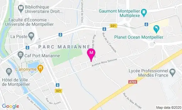 Localisation Dr Marie Granier