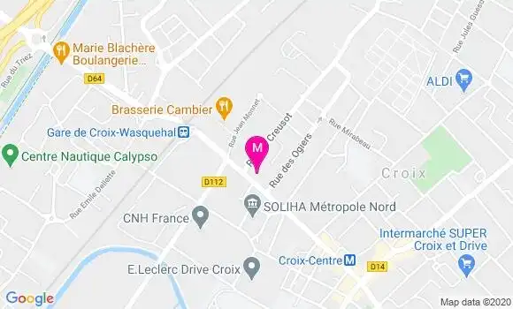 Localisation Dr Helene Wibaut