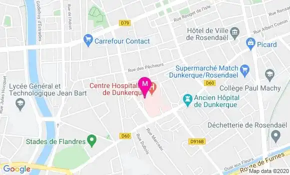 Localisation Dr Marie Bridenne