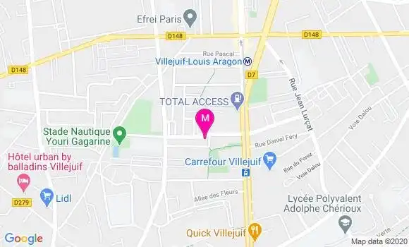 Localisation Dr Maxime Rozes