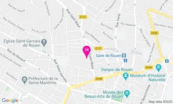 Localisation Dr Mathilde Clay
