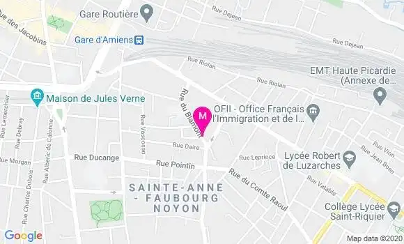 Localisation Dr Catherine Mourlhon Bibaud