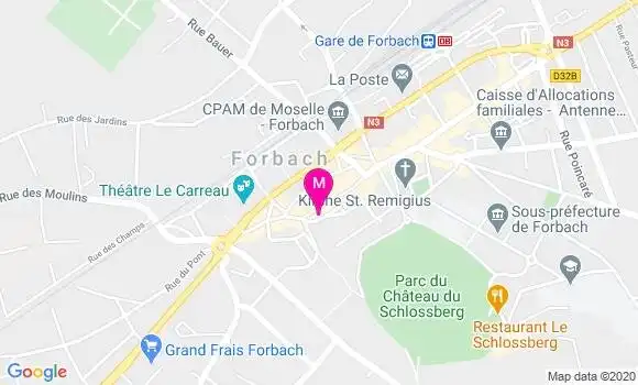 Localisation Dr Marc Nippert