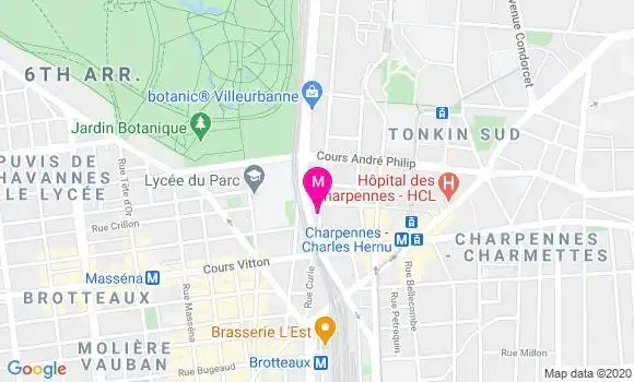 Localisation Dr Pierre Gratadour