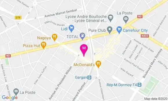 Localisation Dr Veronique Blondeau