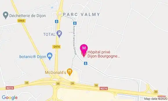 Localisation Dr Delphine Maticot Baptista
