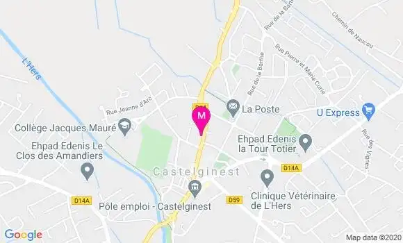 Localisation Dr Anne Cecile Oriol