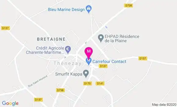 Localisation Dr Jean Du Breuillac