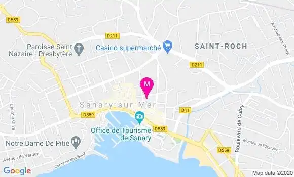Localisation Dr Alain Florence