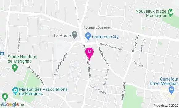 Localisation Dr Oriane Leuret