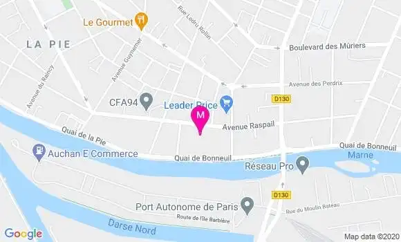 Localisation Dr Karima Cheikh