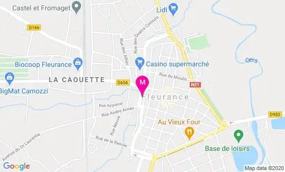 Localisation Dr Anne Laure Rousseau