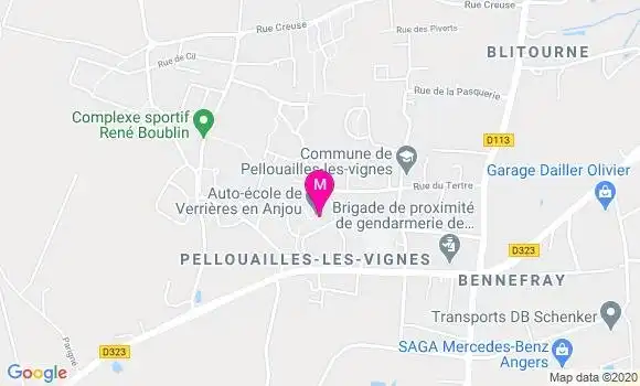 Localisation Dr Roselyne Burtin