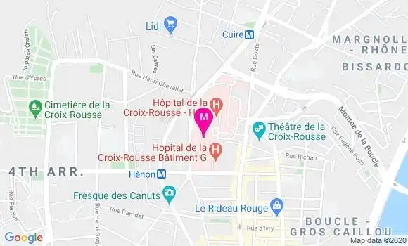 Localisation Dr Thibaut Storme