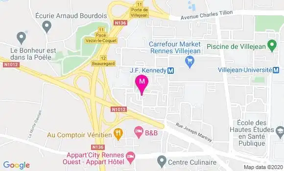 Localisation Dr Audrey Pelichet