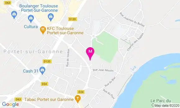 Localisation Dr Marc Ducos de Lahitte