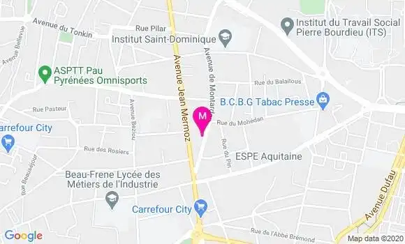 Localisation Dr Maria Eugenia Martinez
