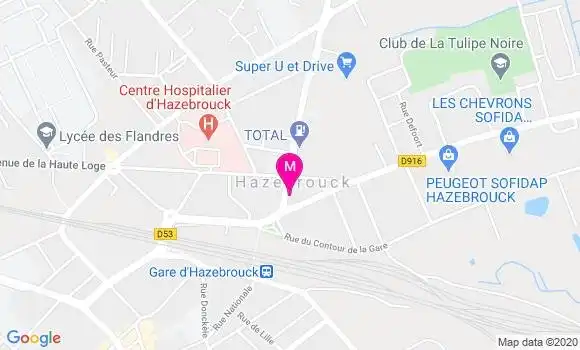 Localisation Dr Ludovic Willems