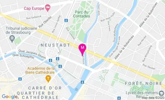 Localisation Dr Fabienne Kieffer