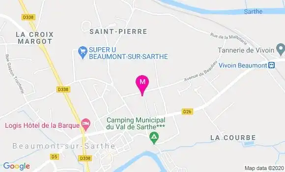 Localisation Dr Miguel Vielle