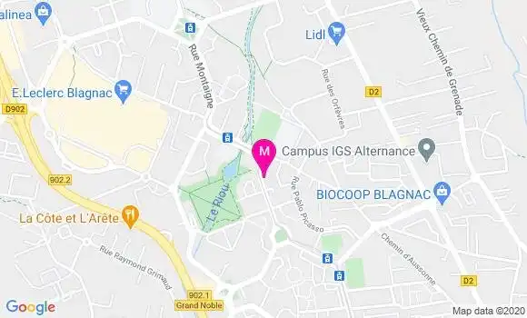 Localisation Dr Valerie Gaillard