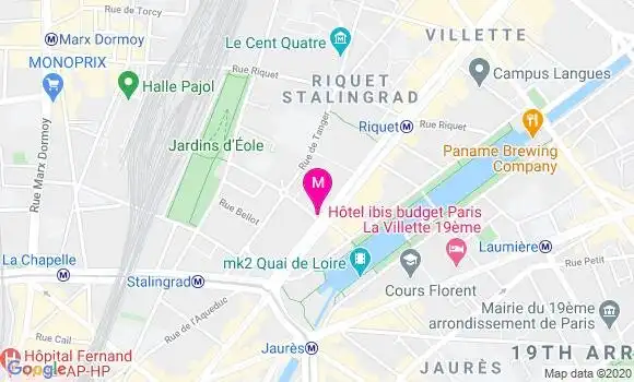 Localisation Dr Nadine Minotte