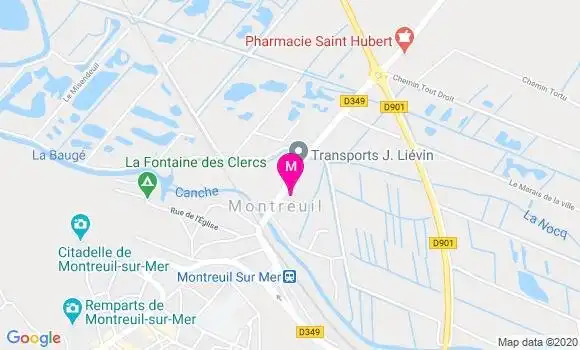 Localisation Dr Franck Gobert
