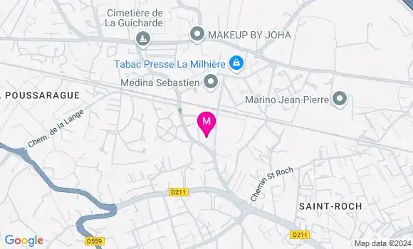 Localisation Dr Laurent Domingues