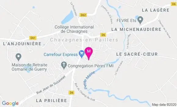 Localisation Dr Aline Nicolleau