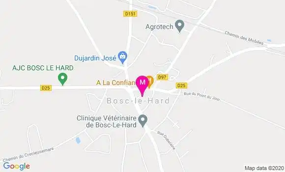 Localisation Dr Eve Condoret